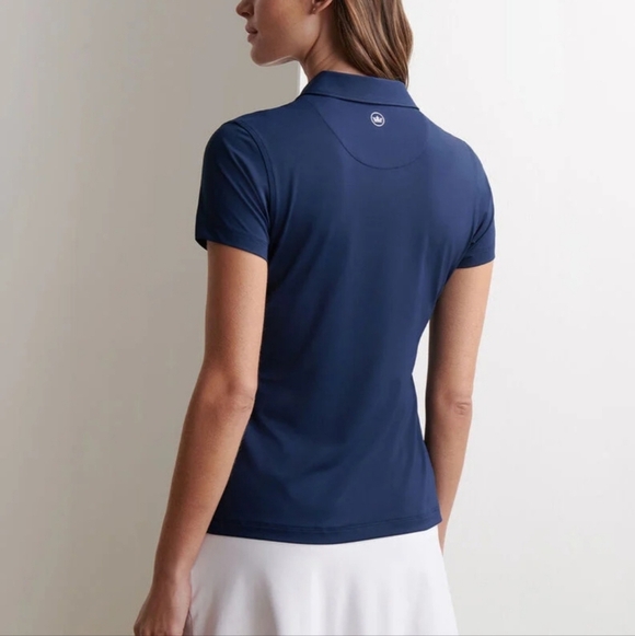 Peter Millar Dark Blue Polo Womens Shirt NWT - Picture 3 of 4